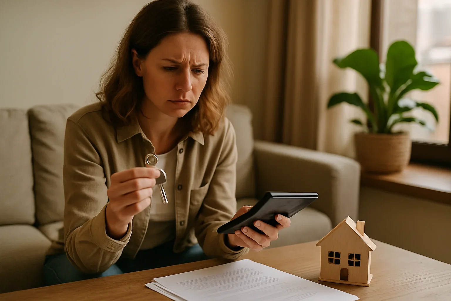 Real estate agent and seller discussing as-is home sale strategy before listing