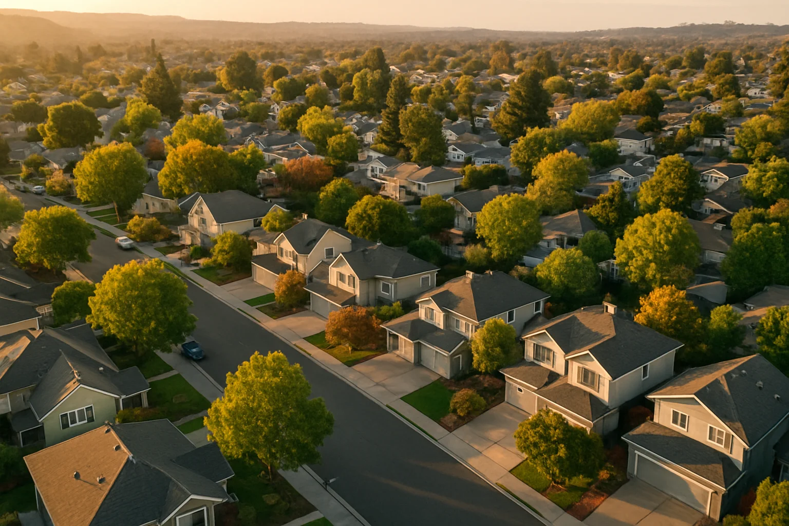 Homes in Petaluma, California