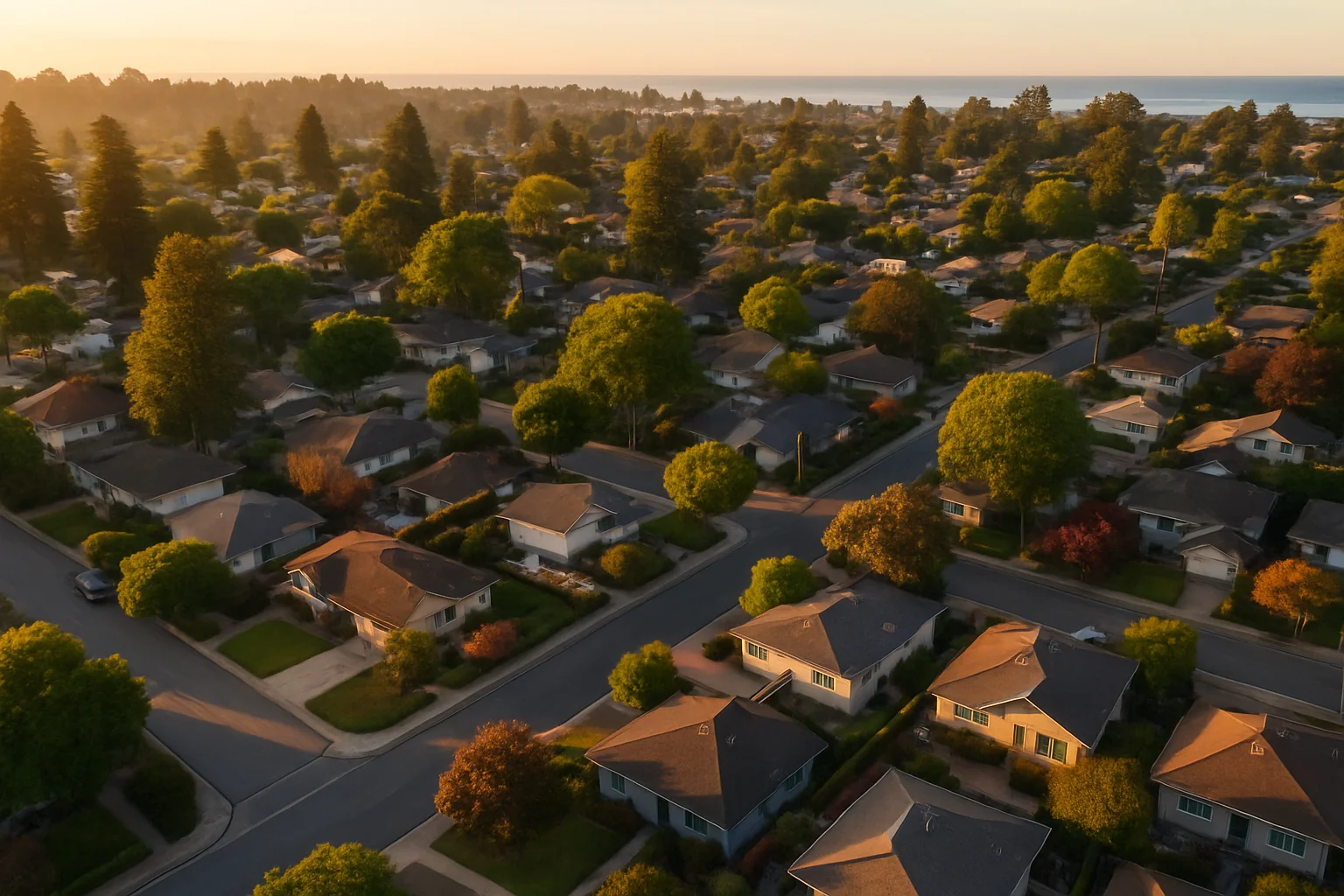 Homes in Santa Cruz, California