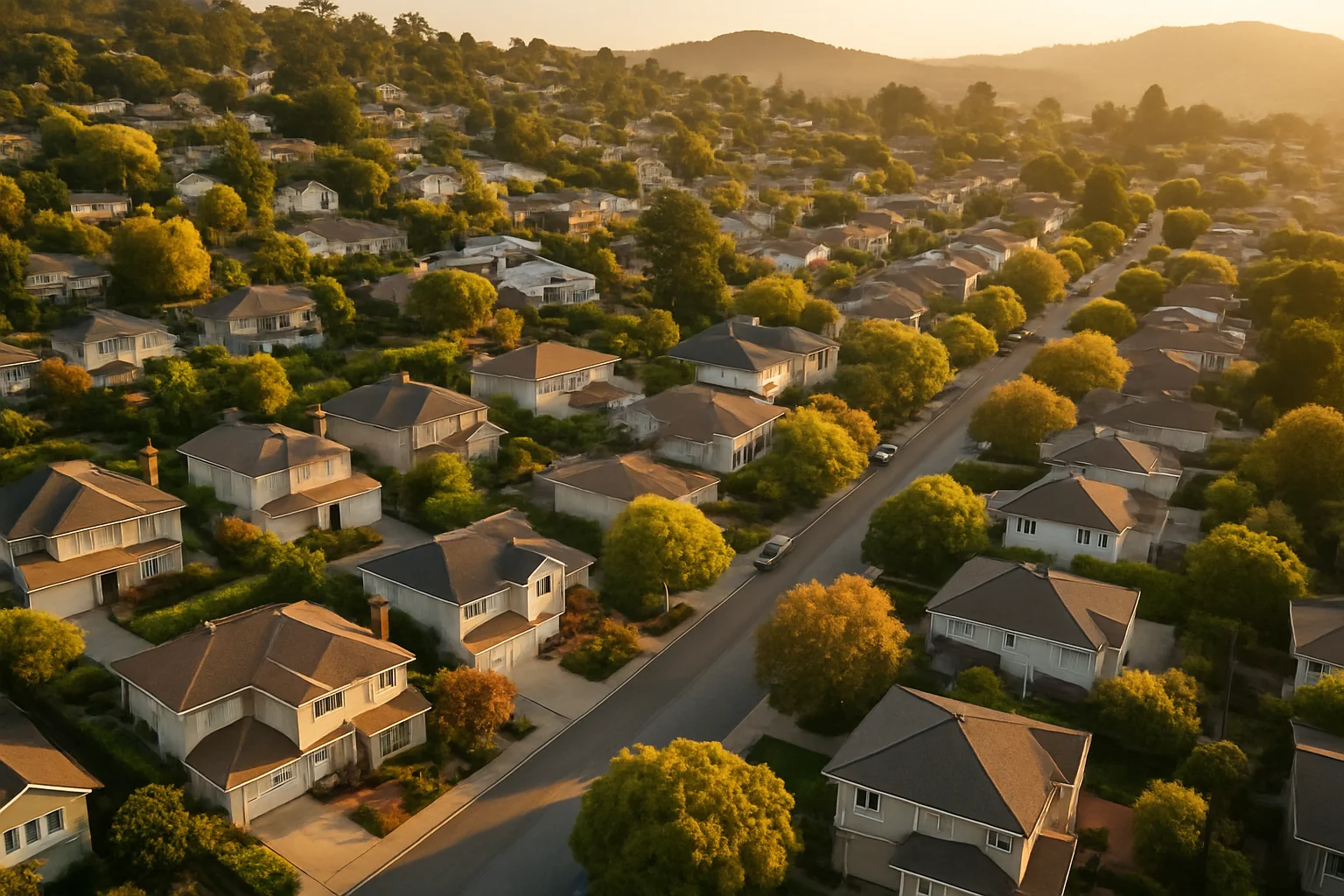 Homes in Sausalito, California