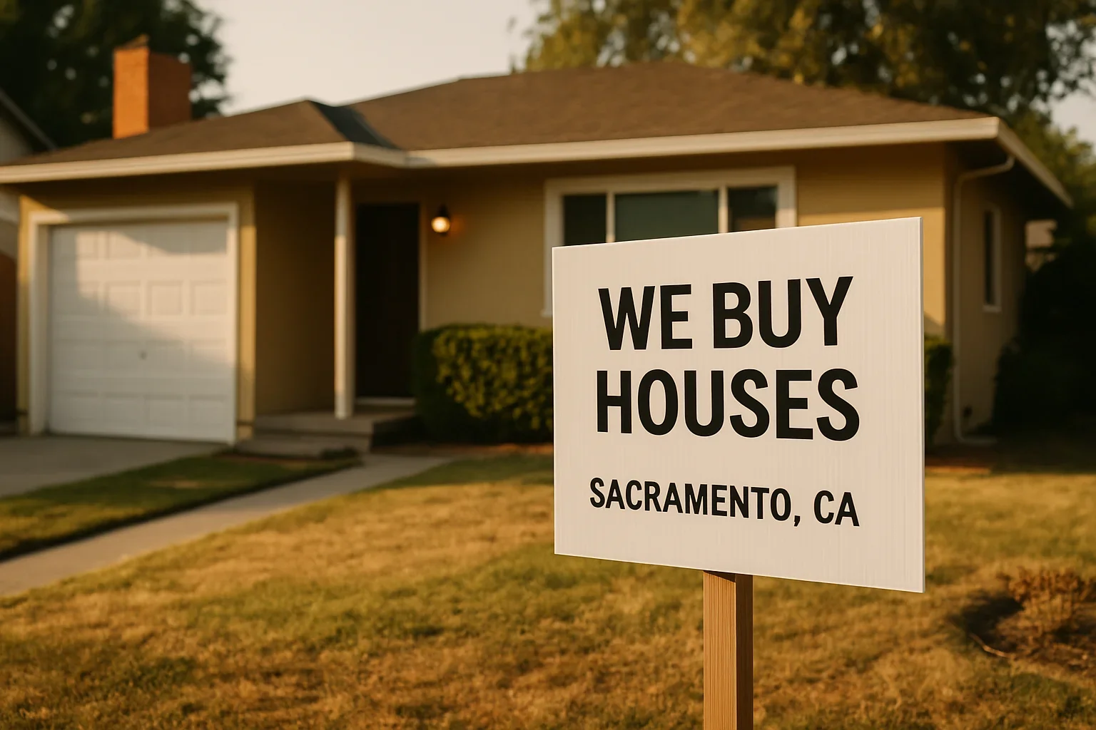 We buy houses in Sacramento California helping a family sell their home quickly and stress-free