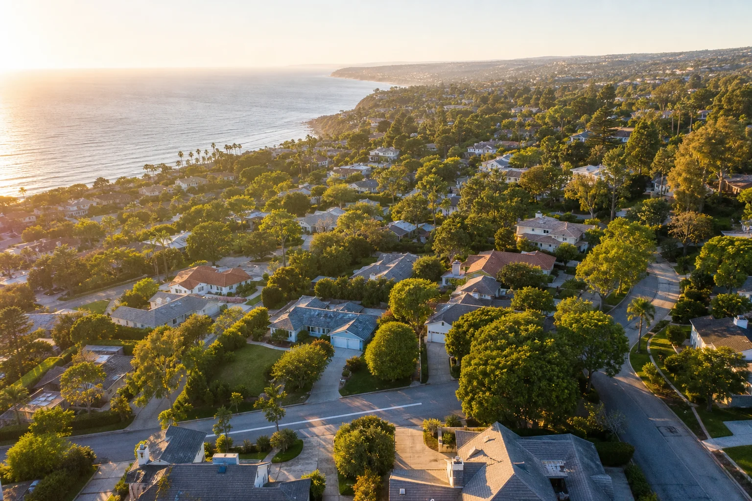 Homes in Palos Verdes Estates, California