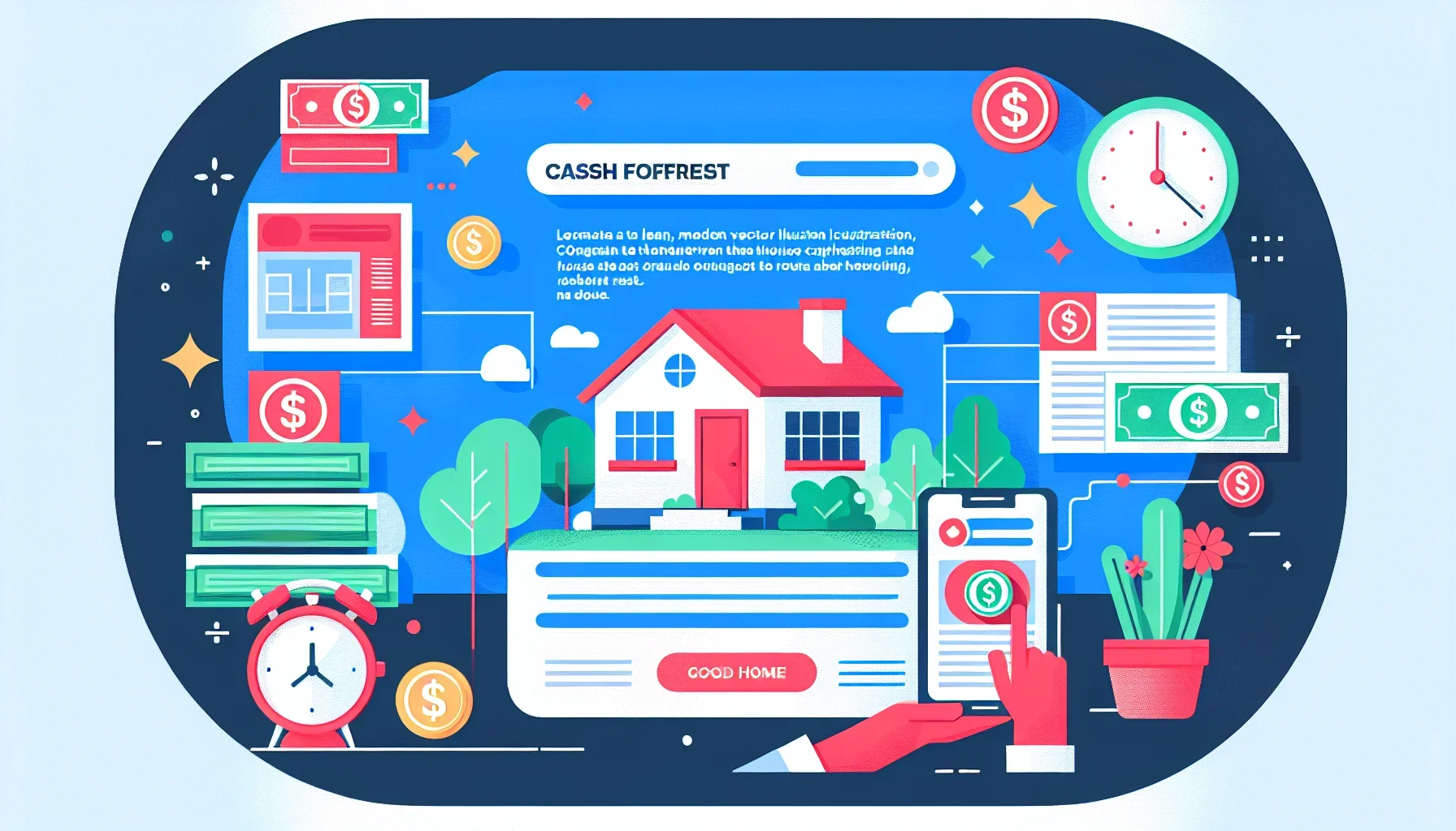 We buy houses Napa concept showing homeowner reviewing a cash offer document at kitchen table